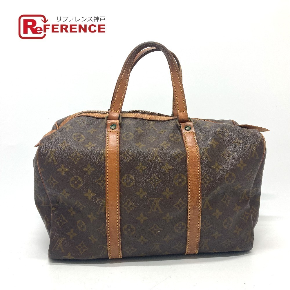 Louis Vuitton Sax Souple handbag tote bag Boston Monogram Canvas brown